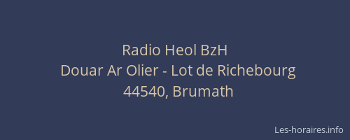 Radio Heol BzH