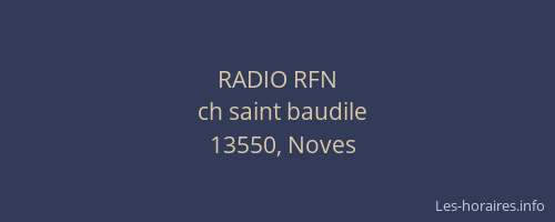 RADIO RFN