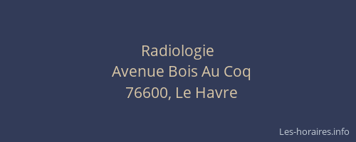Radiologie