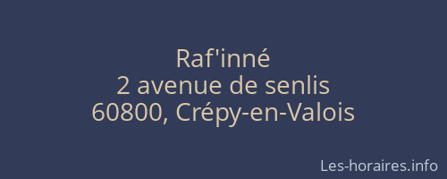 Raf'inné