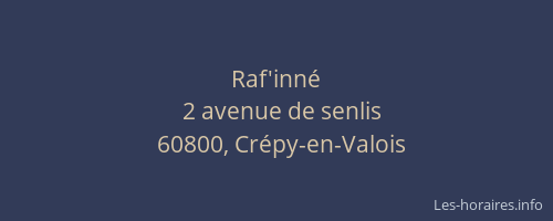 Raf'inn&eacute;