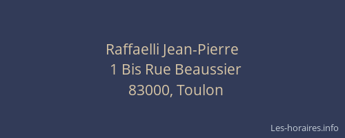 Raffaelli Jean-Pierre