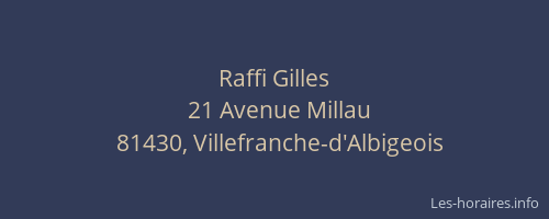 Raffi Gilles