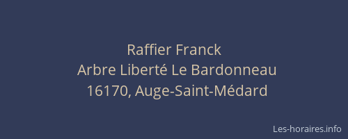 Raffier Franck