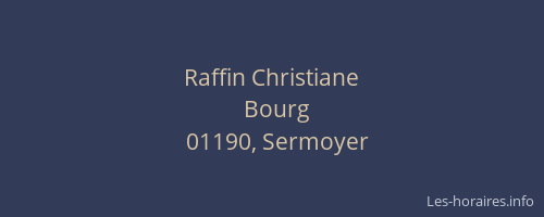 Raffin Christiane