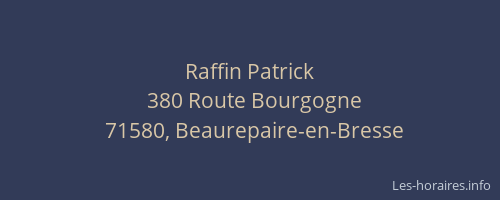 Raffin Patrick