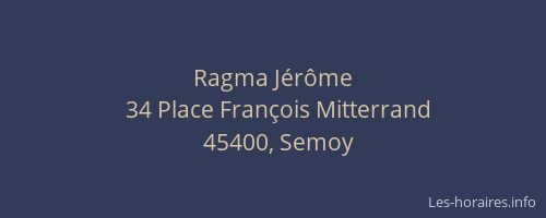 Ragma J&eacute;r&ocirc;me