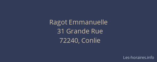Ragot Emmanuelle