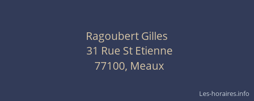 Ragoubert Gilles