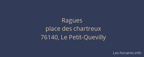 Ragues