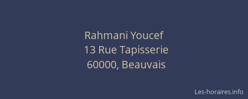 Rahmani Youcef