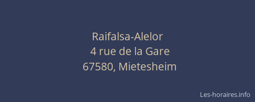 Raifalsa-Alelor