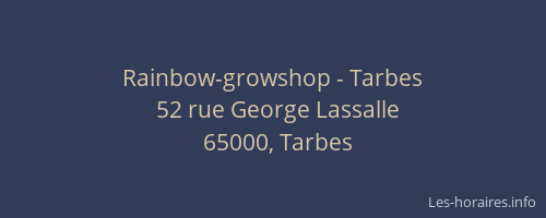 Rainbow-growshop - Tarbes