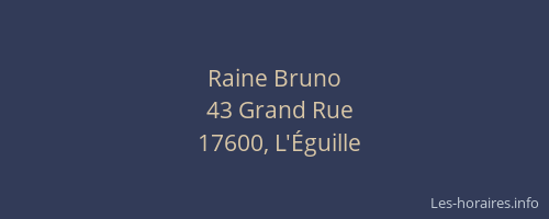 Raine Bruno
