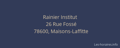 Rainier Institut