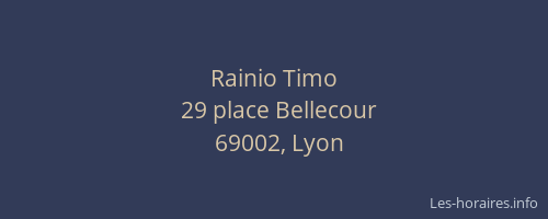 Rainio Timo