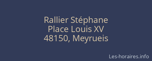 Rallier Stéphane