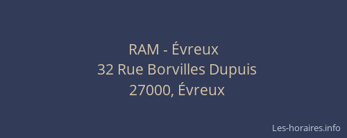 RAM - Évreux