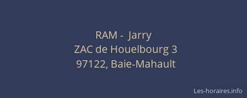 RAM -  Jarry