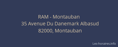 RAM - Montauban