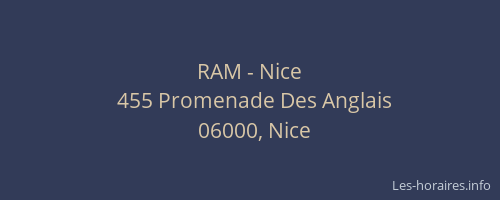 RAM - Nice