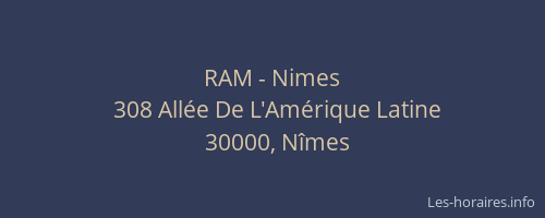 RAM - Nimes