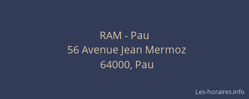RAM - Pau