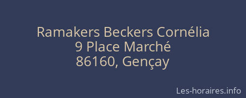 Ramakers Beckers Cornélia