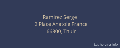Ramirez Serge