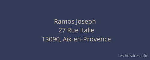 Ramos Joseph