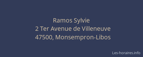 Ramos Sylvie