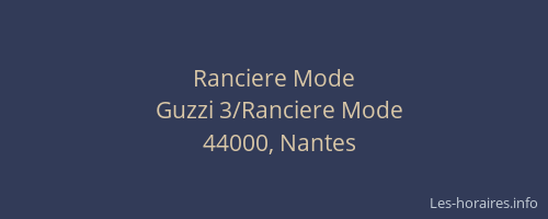 Ranciere Mode