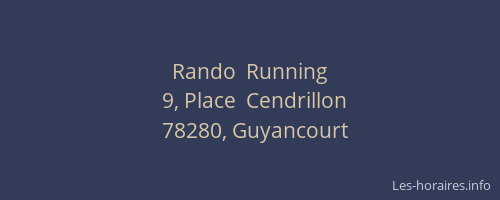 Rando  Running