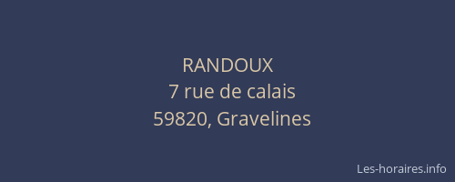 RANDOUX