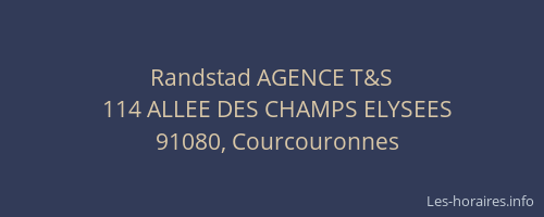 Randstad AGENCE T&S