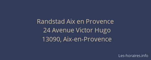 Randstad Aix en Provence