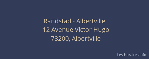 Randstad - Albertville