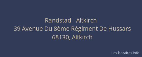 Randstad - Altkirch