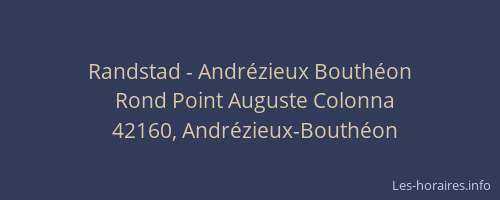 Randstad - Andrézieux Bouthéon