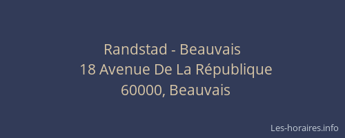 Randstad - Beauvais