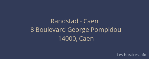 Randstad - Caen