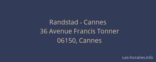 Randstad - Cannes