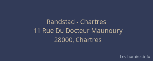 Randstad - Chartres