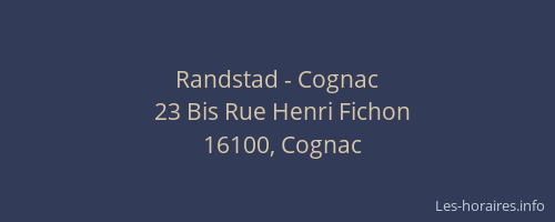 Randstad - Cognac