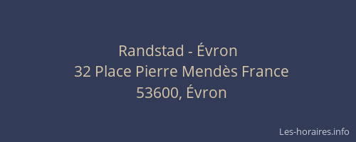 Randstad - &Eacute;vron