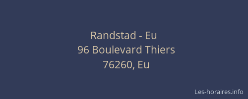 Randstad - Eu