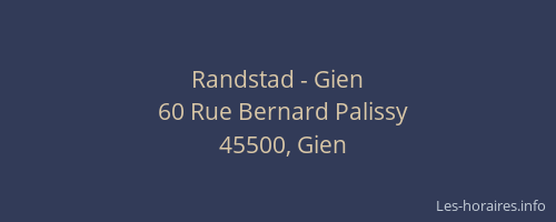 Randstad - Gien