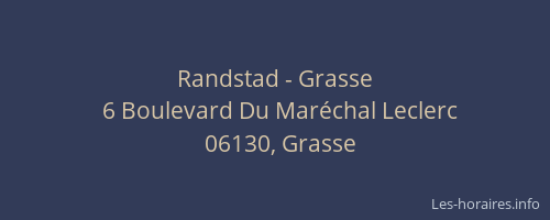 Randstad - Grasse