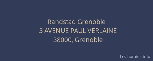 Randstad Grenoble
