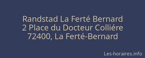 Randstad La Ferté Bernard